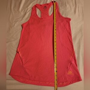 Adidas woman's tank top. Size Medium color pink and orange.
